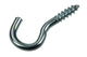 Mack 1017795 - crochet à vis acier galvanisé 18pcs 2,5 x 12 mm | 10 pièces