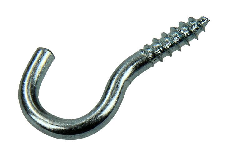 Mack 1017796 - crochet à vis en acier galvanisé 15 pcs 3,0 x 12 mm | 10 pièces
