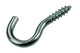 Mack 1017796 - crochet à vis en acier galvanisé 15 pcs 3,0 x 12 mm | 10 pièces