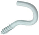 Mack 1017805 - crochet à vis acier blanc 10pcs 2,5 x 12 mm | 10 pièces