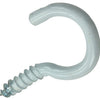 Mack 1017806 - crochet à vis acier blanc 7 pcs 3,0 x 16 mm | 10 pièces
