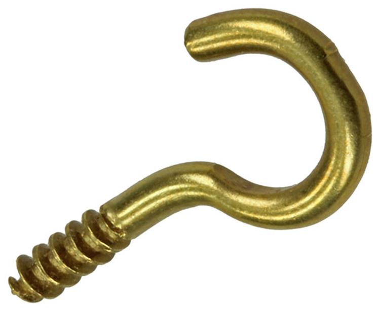 Mack 1019697 - crochet à vis en laiton 4 pcs 3,0 x 16mm | 10 pièces