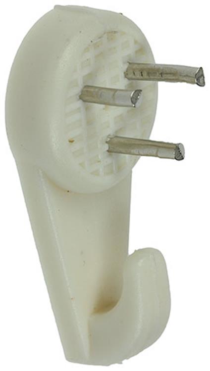 Mack 1017844 - crochet à béton plastique 4pcs 30mm | 10 pièces