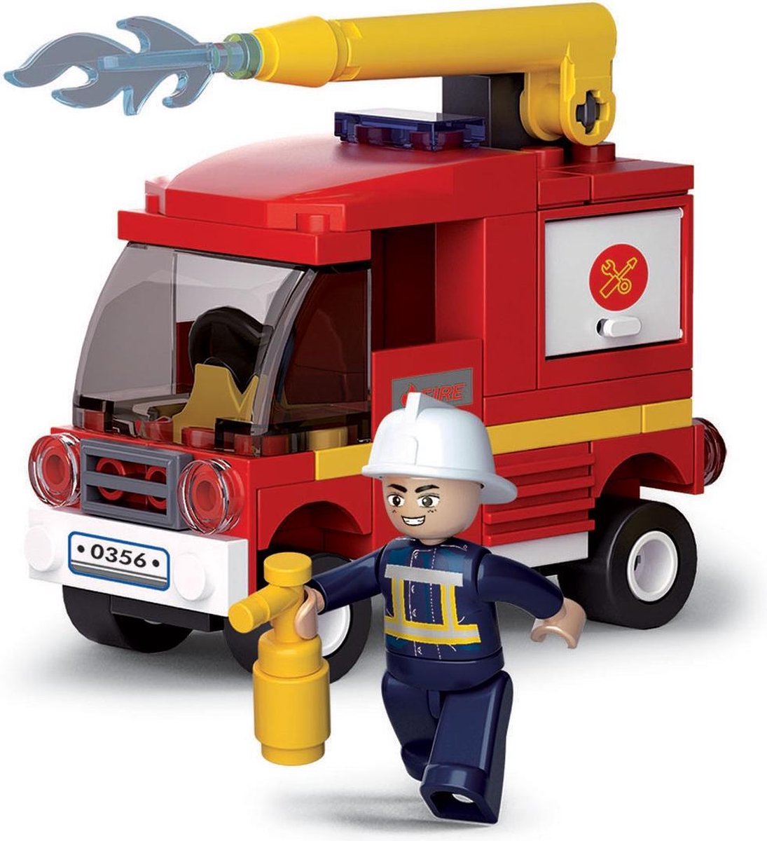 Sluban Fire-Brigade Small Tanker Sprayer
