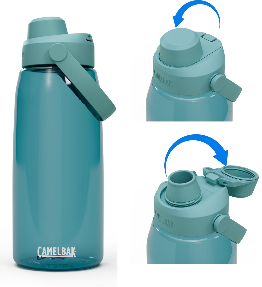 Camelbak thrive chug - gourde - 1 l turquoise (cove)