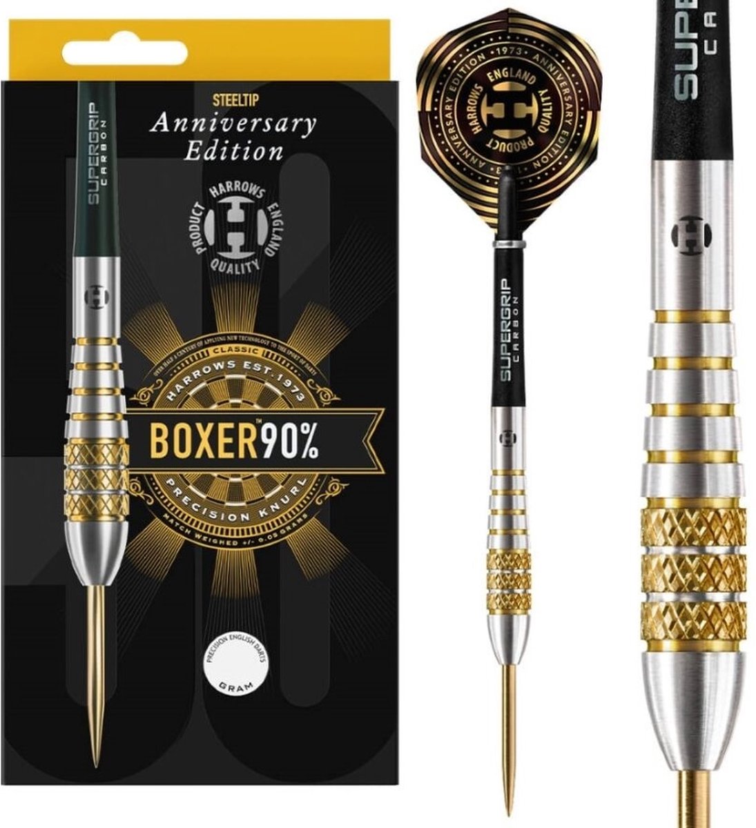 Fléchettes Harrows - bombe boxer 90% tungstène 24 grammes