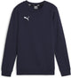 Puma teamgoal casuals ras du cou sweat jr pull de sport pour garçons - marine-blanc