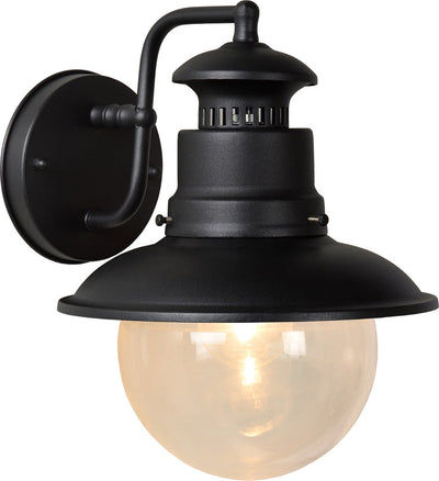 Lucide figo - applique intérieur extérieur - ø 21,5 cm - 1xe27 - ip44 - noir