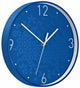 Leitz wow horloge murale silencieuse moderne - bleu