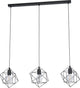 Eglo straiton - lampe suspendue - e27 - 90,5 cm - noir