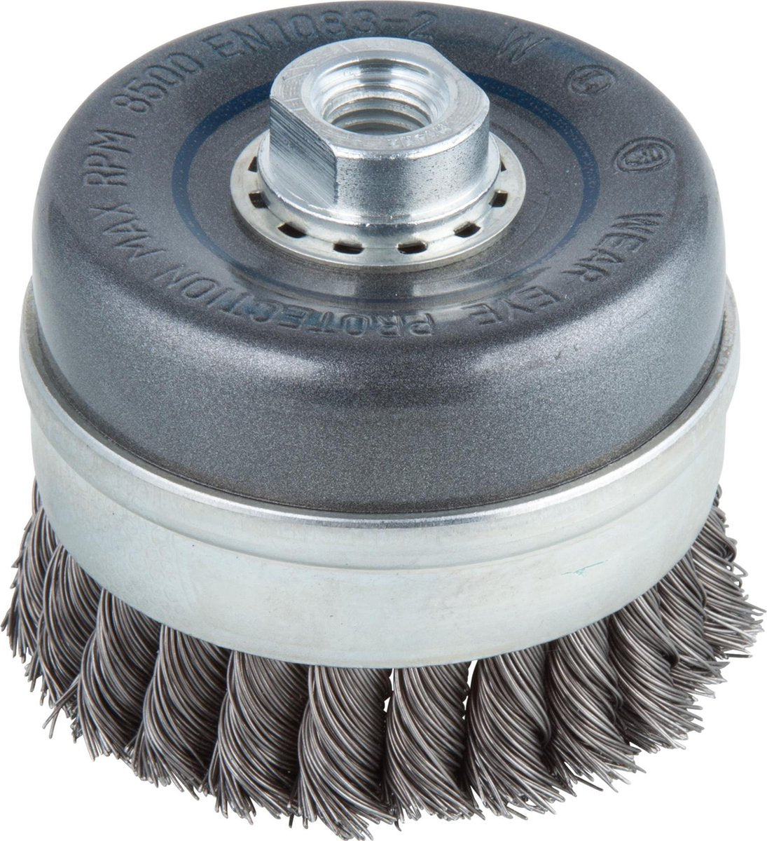 Wolfcraft - Brosse coupe en fil d'acier tressé - 2150000