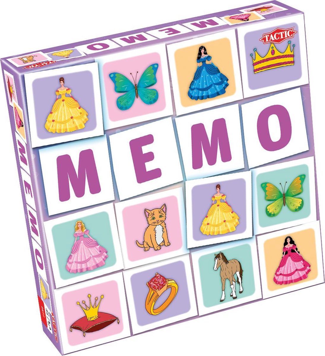 Mémo tactique Princesses et animaux