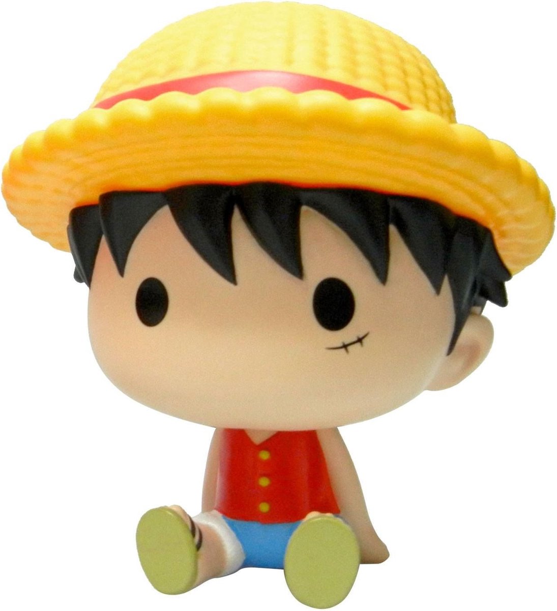 Plastoy - one piece - tirelire chibi luffy