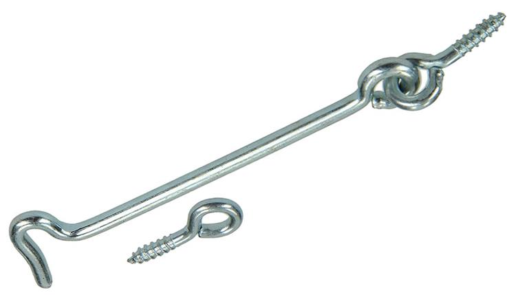 Mack 1017850 - crochet à vent en acier galvanisé 2 pcs 4,5 x 100 mm | 5 pièces
