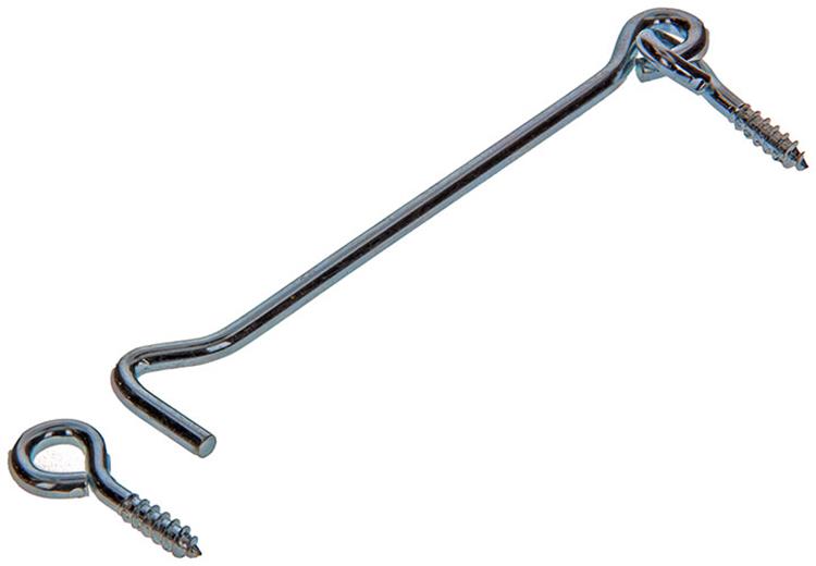 Mack 1017852 - crochet à vent en acier galvanisé 1 pièce 5,0 x 150 mm | 5 pièces