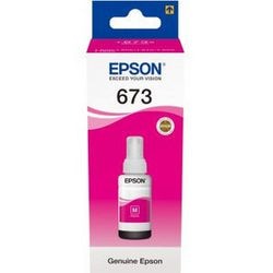 Bouteille d'encre epson c13t67334a t6733 magenta