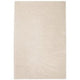 Shaggy hochflor revêtement de sol 100x150cm crème