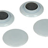 Mack 1017872 - aimant pour tableau noir plastique blanc 4 pcs30 mm | 10 pièces