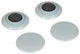 Mack 1017872 - aimant pour tableau noir plastique blanc 4 pcs30 mm | 10 pièces