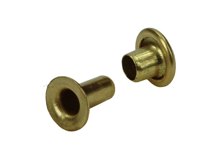 Mack 1019713 - rivets en laiton 12 pcs 2,7 x 6,5 mm | 10 pièces