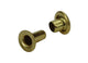Mack 1019713 - rivets en laiton 12 pcs 2,7 x 6,5 mm | 10 pièces