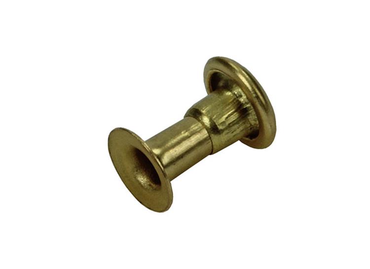 Mack 1019713 - rivets en laiton 12 pcs 2,7 x 6,5 mm | 10 pièces