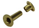 Mack 1019716 - rivet laiton 9 pcs 4,0 x 11mm | 10 pièces