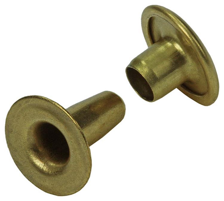Mack 1019717 - rivets en laiton 6 pcs 4,2 x 10 mm | 10 pièces