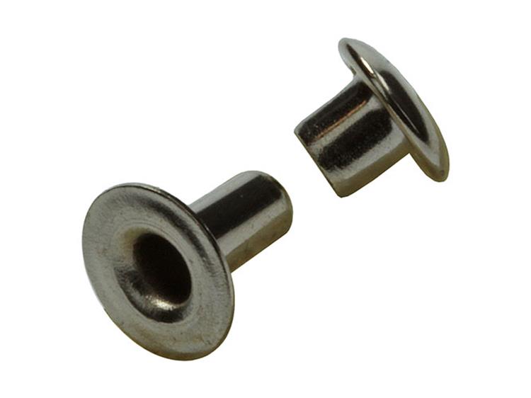 Mack 1019721 - rivet en laiton nickelé 11 pcs 3,3 x 7,0mm | 10 pièces