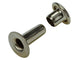 Mack 1019722 - rivet en laiton nickelé 10 pcs 3,3 x 9,0mm | 10 pièces