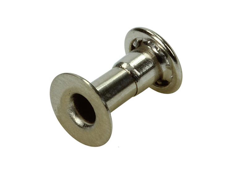 Mack 1019722 - rivet en laiton nickelé 10 pcs 3,3 x 9,0mm | 10 pièces