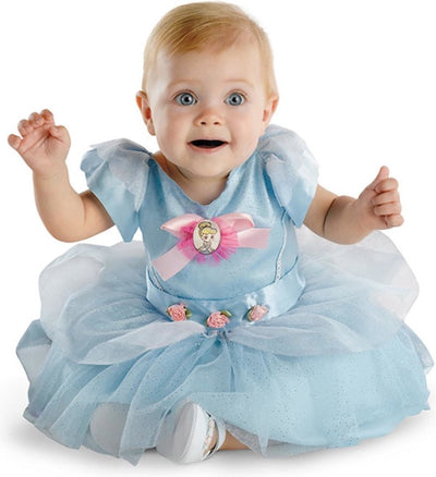 Déguisement Disney Cendrillon classique robe enfant - enfants jusqu'à 1 an - bleu