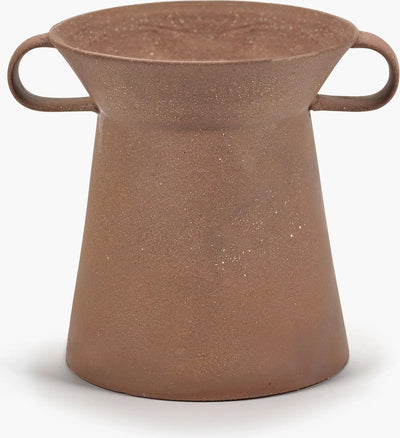 Serax - marie michielssen urban jungle - vase l - marron rouge - 23 ø - h 21cm - 2,40kg