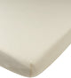Meyco baby uni drap-housse lit junior - jersey - sable doux - 70x140 150cm