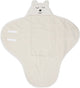 Jollein couverture enveloppante ours boucle avoine