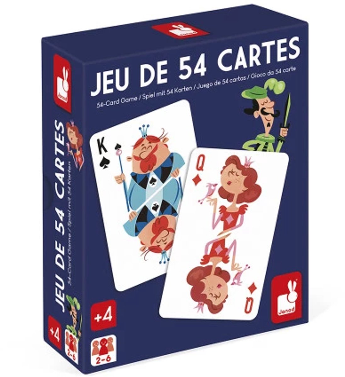 Janod - jeu - cartes à jouer