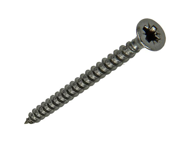 Mack 1019737 - vis pour panneaux d'aggloméré tête VZ acier inoxydable 12 pcs 3,5 x 40 mm | 10 pièces