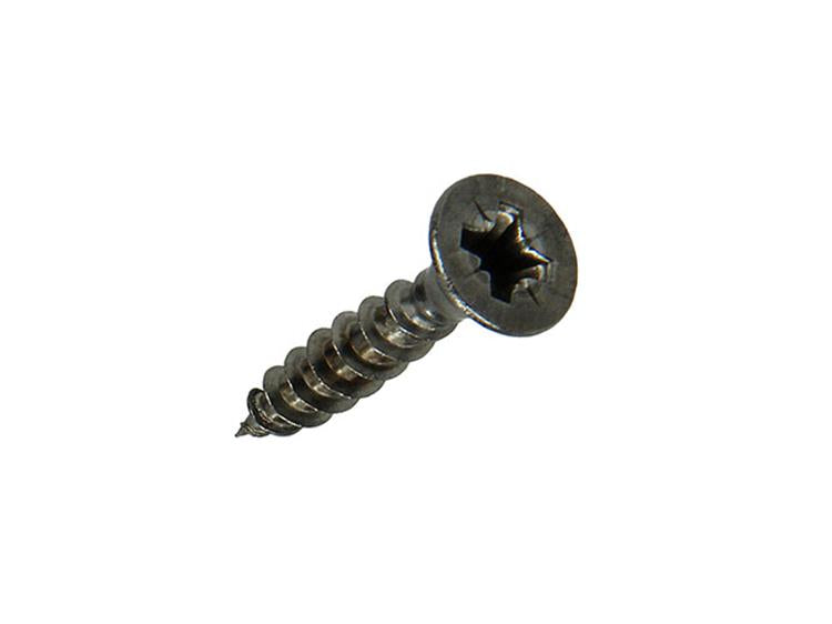 Mack 1019739 - vis pour panneaux d'aggloméré tête VZ acier inoxydable 17 pièces 4,0 x 20 mm | 10 pièces