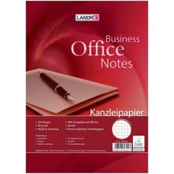 Papier à lettres landré a3 plié a4 quadrillé blanc 250 feuilles