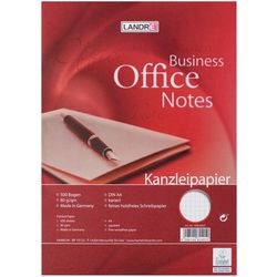 Papier à lettre Landré a4 à carreaux blanc 500 feuilles
