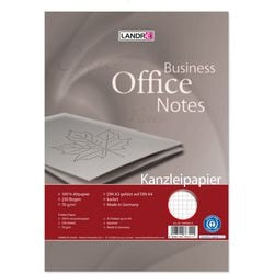 Papier à lettres landré a3 plié a4 quadrillé blanc 250 feuilles