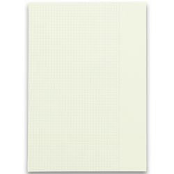 Papier à lettres landré a3 plié a4 quadrillé blanc