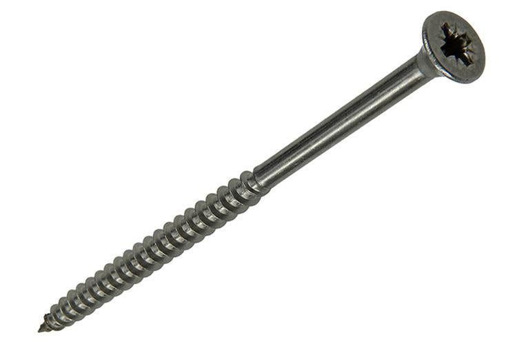 Mack 1019762 - vis pour panneaux d'aggloméré tête VZ acier inoxydable 4 pcs 6,0 x 100mm | 5 pièces