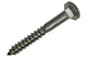 Mack 1019765 - boulon fileté à bois en acier inoxydable 4 pièces 6 x 50 mm | 10 pièces
