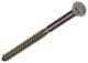 Mack 1019773 - boulon fileté à bois acier inoxydable 1pc 8 x 120 mm | 10 pièces
