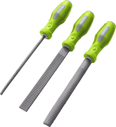 Haba terra kids - jeu de râpes à bois 3 pièces vert
