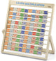 Vigatoys viga jouets tables d'apprentissage des mathématiques junior 32 x 36 cm bois