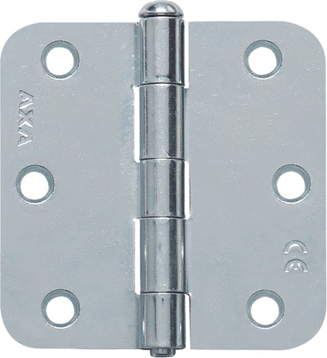 Charnière Axa sans roulements 1105 76x76 coin rond galvanisé - 1105-24-23 e