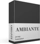Jersey Ambiante - drap housse - 200x200 210 - anthracite