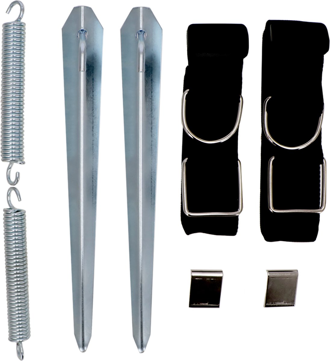 Jeu de sangles anti-tempête Travellife adaptées aux auvents Fiamma - 3 mètres